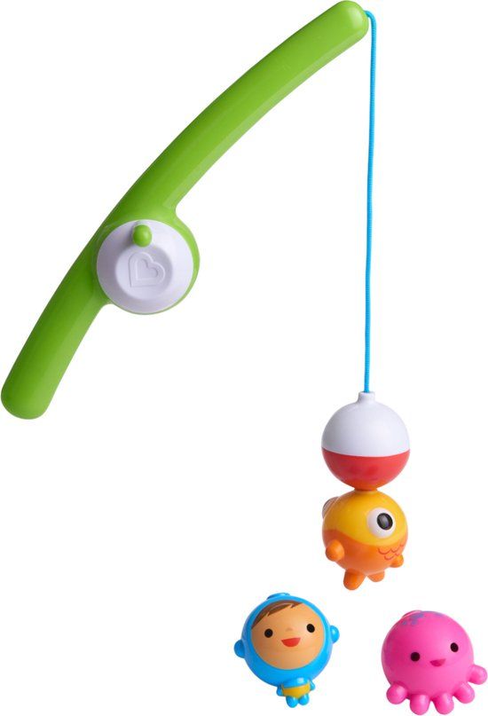 Munchkin Fishin' Bath Toy - Vissersset voor in bad met vissen - Magnetisch