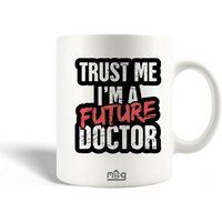 Maniacase Keramische mok Vertrouw me ik ben een toekomstige dokter M.D