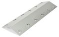 Couvercle de brûleur en acier inoxydable - 410x140mm - extra fort 1,5mm - adapté à de nombreux barbecues