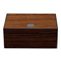 Egoist Premiuem - sigaren humidor box hout met hygrometer en bevochtigingssysteem voor ca. 40 sigaren I sigaaraccessoires - bruin