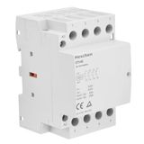 Heschen Huishoudelijke AC-schakelaar CT1-63 4 Pin Open AC 220 V/240 V Spoelspanning 35mm DIN Rail montage