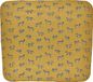 Meyco Baby Zebra Animal aankleedkussenhoes - honey gold - 85x75cm