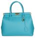 Aleria Sac à main Femme Cuir Véritable Blanc Italie Bianco UNICA 35x26x16 cm