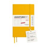 LEUCHTTURM1917 Weekagenda B6+ 2027 Hardcover Duitstalig, Sunflower
