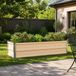 vidaXL Jardinière surélevée Ivoire 100 x 40 x 24 cm Acier