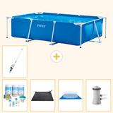 Intex Rechthoekig Frame Zwembad - 300 x 200 x 75 cm - Blauw
