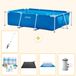 Intex Rechthoekig Frame Zwembad - 300 x 200 x 75 cm - Blauw