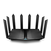 TP-Link Archer AX90 - Wi-Fi 6 Router - Tri-band - Multi-Gigabit Ethernet - Black