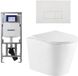 Geberit QeramiQ Dely Toiletset - Blanc mat