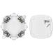 Edo Technic Boîte De Dérivation Étanche En Saillie Avec Bornier À Vis 4 Entrées Ip44 88x88x40 Mm Blanc - Vp-74
