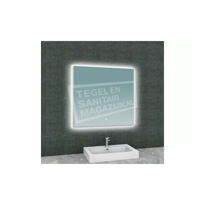 Wiesbaden Soul spiegel 80x80cm met LED verlichting rondom 38.4184