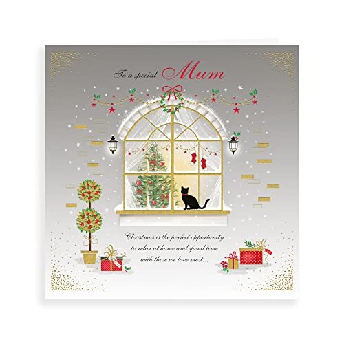 Regal Publishing Klassieke kerstkaart Mama - 223 mm sq - Regal Publishing