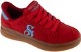 Skechers Slip-Ins Suede Snoop Cupsole Sneaker, Femme, Rouge, Taille 36