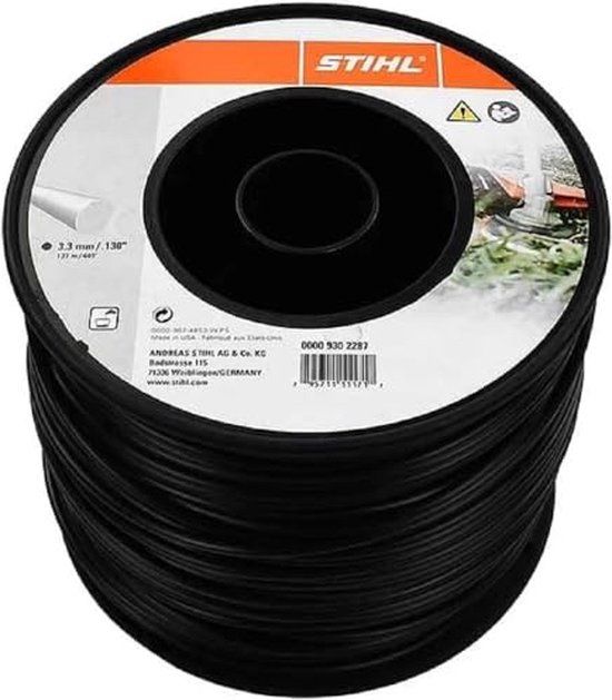 Stihl 9302287 3,3 x 142 mm 3lb Line m Bulk