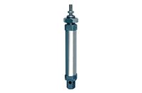 RIEGLER 105759-1.DM.10050 ronde cilinder, dubbelwerkend, magneet, zuiger-Ø 10, hub 50, M5, 1 stuk