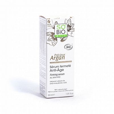 SO'BiO étic Précieux Argan Anti-Aging Firming Hydraterend serum 30 ml