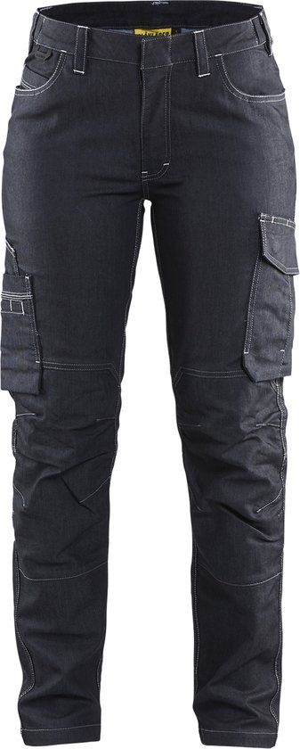 Blåkläder Dames Service werkbroek stretch 7140-1141 - Marineblauw - C42