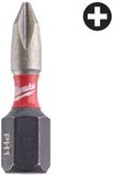 MILWAUKEE PH2 x 25mm/ 3szt. ShW