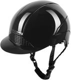 Swing Waldhausen Dameshelm Swing H24 Glossy - Glanzend Zwart - 55