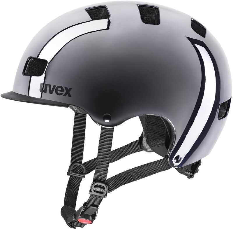 UVEX HLMT 5 Bike Pro Chrome Helmet - Grijs