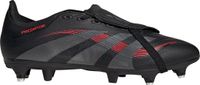 adidas Performance Predator League Fold-Over Tongue Soft Ground Voetbalschoenen - Unisex - Zwart - Maat 44