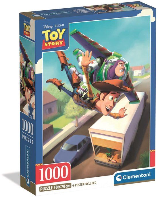 Clementoni Legpuzzel Disney Toy Story - 1000 Stukjes