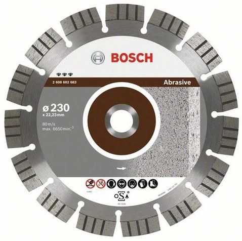 Bosch Professional Abrasive Diamond Grinding Disc 180mm - 2608602682