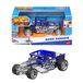Hot Wheels Pull-Back Speeders voiture jouet, échelle 1:43, plastique/métal, multicolore