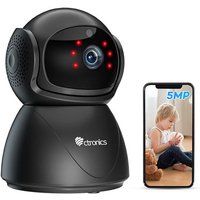 Ctronics 5MP Beveiligingscamera met Menselijke/Movement Detectie Automatische Volging Nachtzicht Bidirectionele Audio voor Baby/Huisdieren