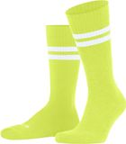 FALKE Dynamic gedessineerd katoen sokken unisex geel - maat 42-43