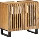 vidaXL Meuble sous lavabo 62x34x58 cm Bois de manguier brut massif