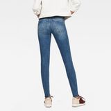 G-Star Lynn Skinny Dames Jeans Faded Blue Katoen/Viscose/Polyester W23L30