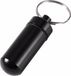 CHPN - Waterdichte sleutelhanger - Medicijn-Koker - Pillen-Koker - Zwart - Aluminium