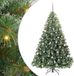 vidaXL Kunstkerstboom met 300 LED, Groen, 210 cm