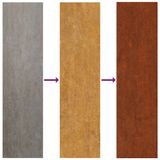 VidaXL Plantenbak Staal Roestkleur 100x100x30 cm