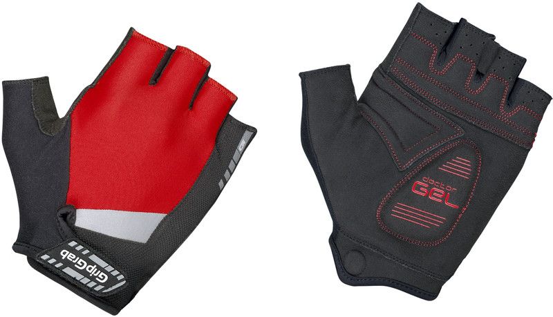 GripGrab SuperGel fietshandschoenen rood/zwart - Maat: -