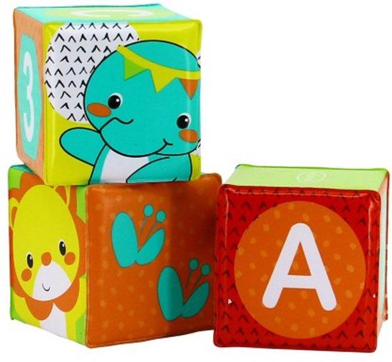 Infantino - Colors & Numbers - Bath Blocks