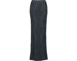 Killstar Forest Fable - Thorned Woods Maxi Skirt Dames Maxirok - zwart - S