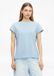 s.Oliver T-shirt Femme Bleu clair Coton Taille 46