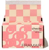 Framar Beige & Pink Checks Pop Up Foil 5x11