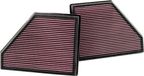 K&N Vervangingsfilter passend voor BMW X5 4.8L-V8 2007-2010 (2 per box) (33-2407)
