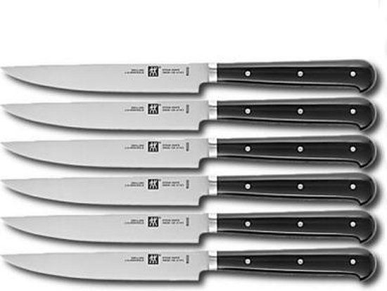 Zwilling Steakmes Set 6-delig - Matteo Thun - Zwart
