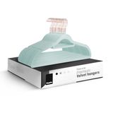 KEPLIN Fluwelen hangers, verpakking van 20 (45 cm)
