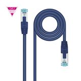 Monkey Ladder Cat.7 netwerkkabel 600 MHz LSZH SFTP PIMF AWG26, blauw, 25 cm