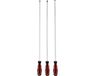 KS Tools ERGOTORQUEplus Schraubendreher-Satz, Schlitz, PH, Torx, 3-tlg. extra lang