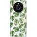 Huawei Honor X9 4G Bedrukt siliconen hoesje Feuilles de monstera