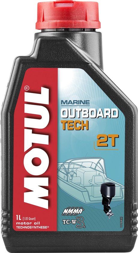 Motul Marine Outboard Tech 2T mengsmering olie 1L