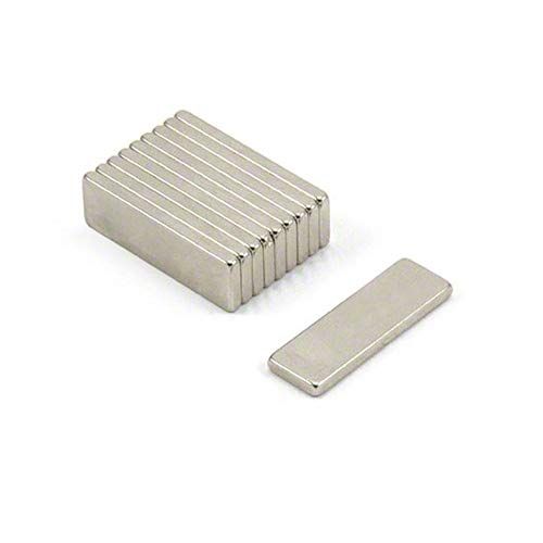 N52 Neodymium Magnet - 25x8x2mm - 3kg Pull - Pack of 10