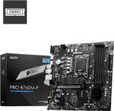 MSI PRO B760M-P Moederbord, socket LGA1700, DDR5, Intel B760 chipset