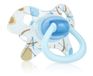 Nuby Geo Orthodontische fopspeen - Blauw - 0-6 maanden